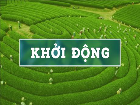 Bài giảng Khoa học tự nhiên 9 - Bài 4: Nông Nghiệp, Lâm nghiệp, Thủy sản