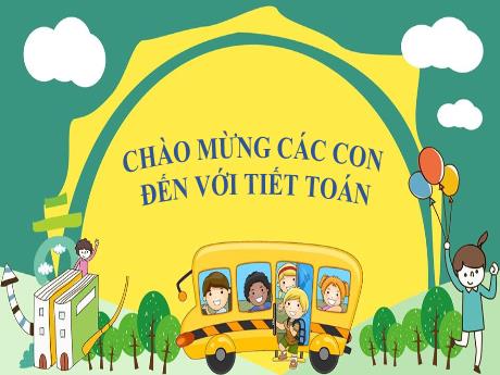 Bài giảng Toán Lớp 1 - So sánh các số trong phạm vi 100